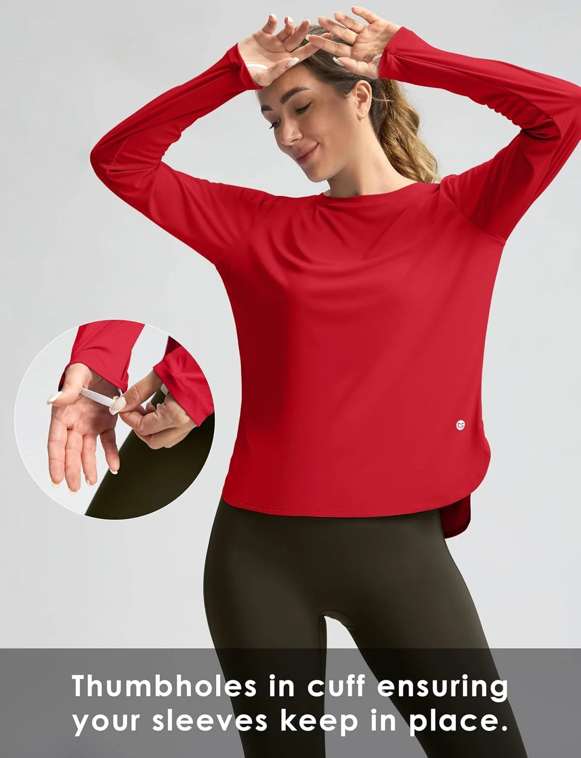 G Gradual Women's Sun Shirts UPF 50+ Long Sleeve Workout Hiking Tops