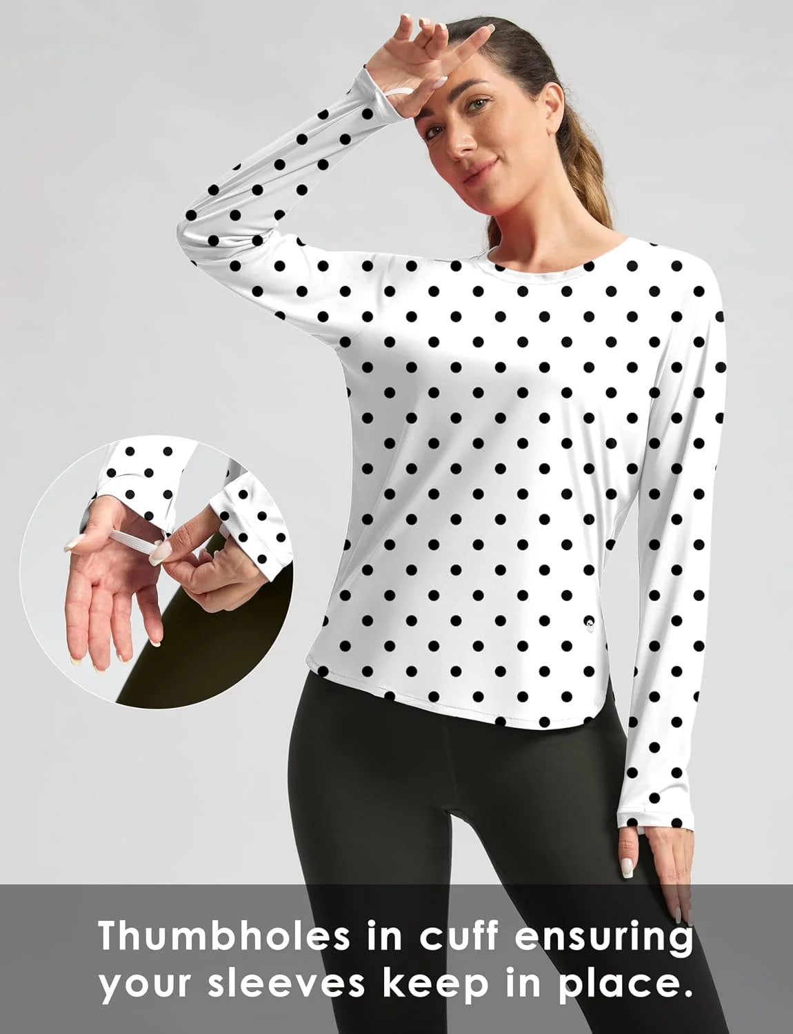 G Gradual Women's Sun Shirts UPF 50+ Long Sleeve Workout Hiking Tops