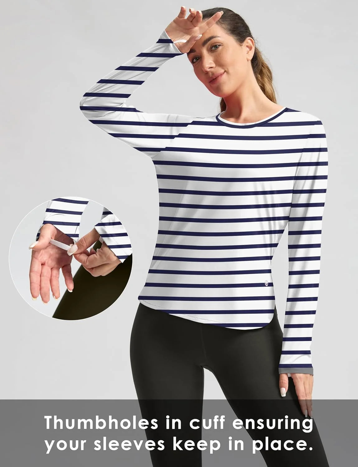 G Gradual Women's Sun Shirts UPF 50+ Long Sleeve Workout Hiking Tops