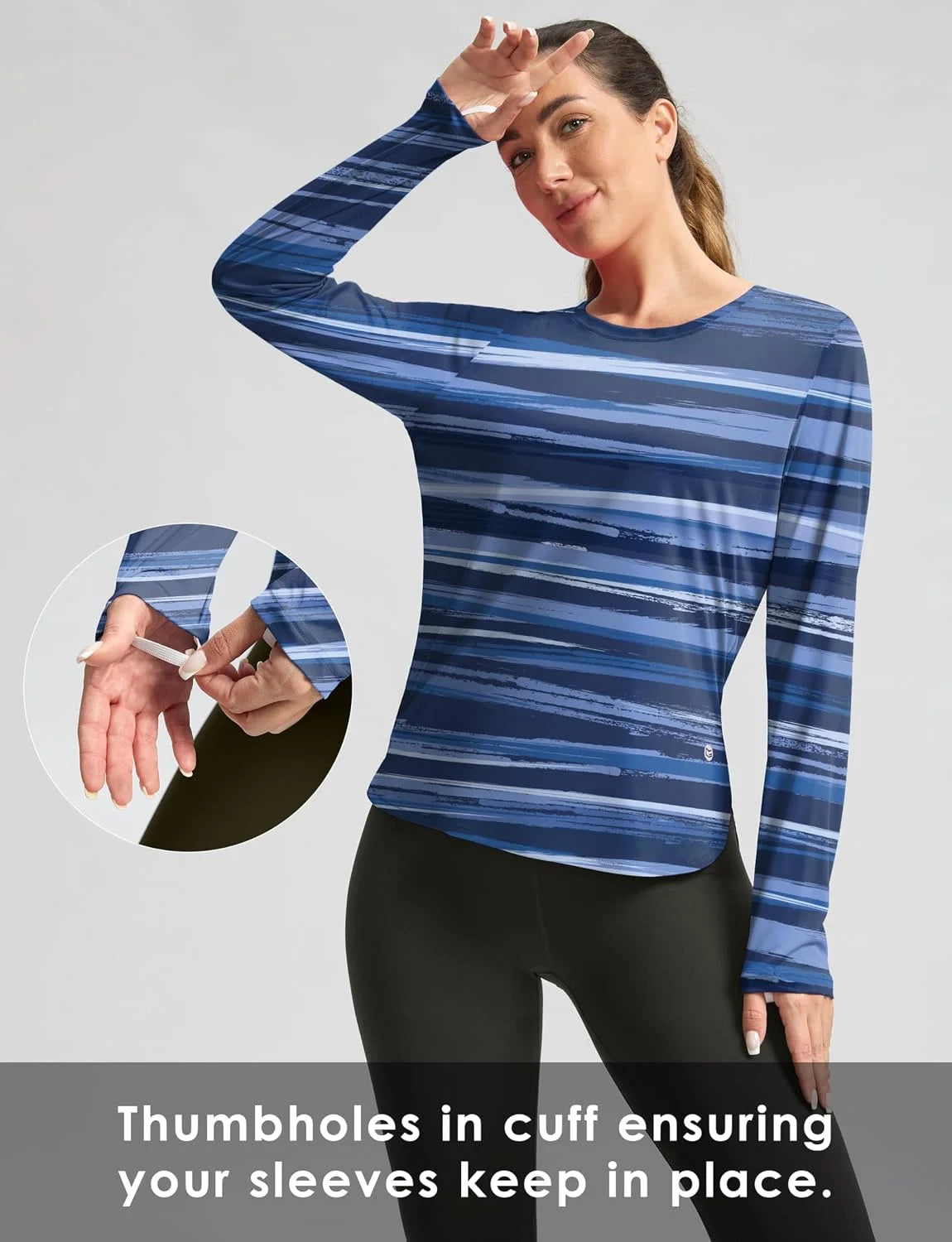 G Gradual Women's Sun Shirts UPF 50+ Long Sleeve Workout Hiking Tops