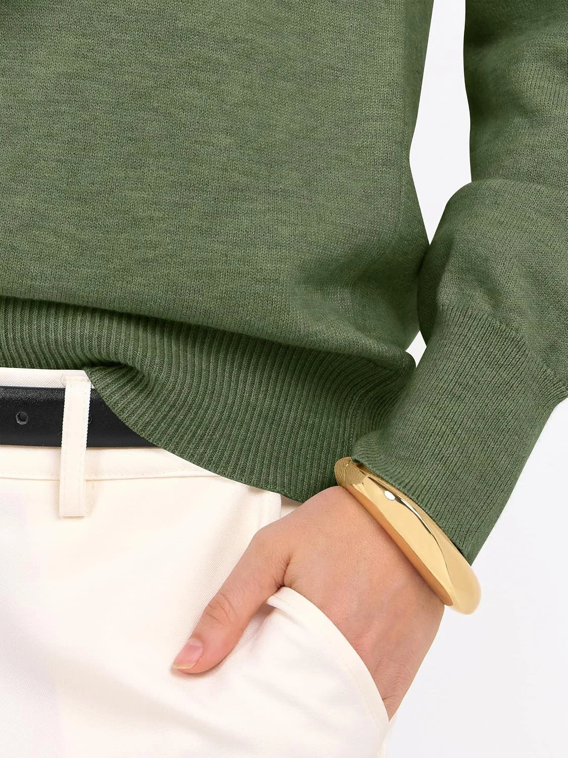 ANRABESS Women’s Fall Long Sleeve V Neck Light Sweaters