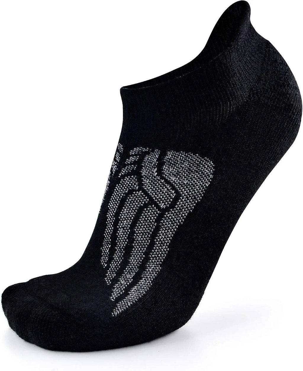 Busy Socks Merino Wool Compression Support Ankle Running Hiking Socks for Men Women, Soft Thick Cushion Tab Socks 3/6 Pairs