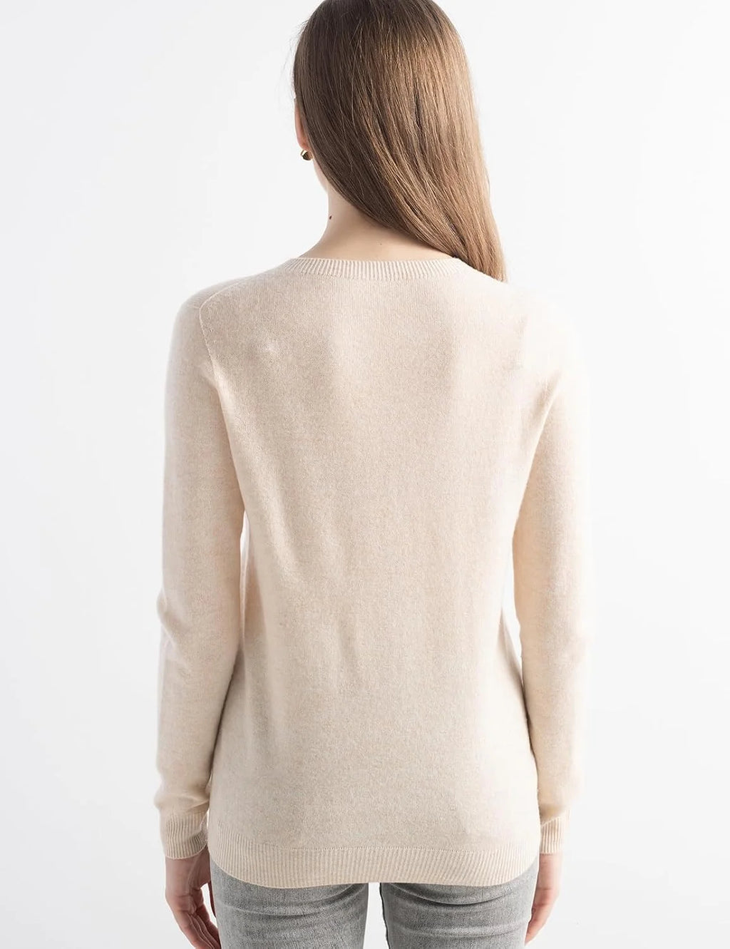 Chanyarn Women's 100% Merino Wool 2025 Fall Winter First-Line Ready to Wear Long Sleeve Seamless Knit Crewneck Sweater