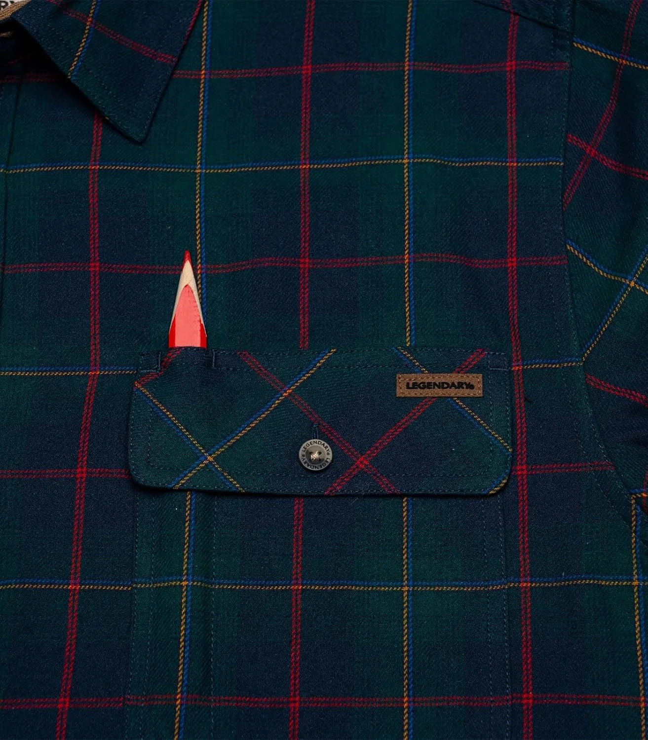 Legendary Whitetails Mens Flannel Long Sleeve Button Down 100% Cotton Shirt