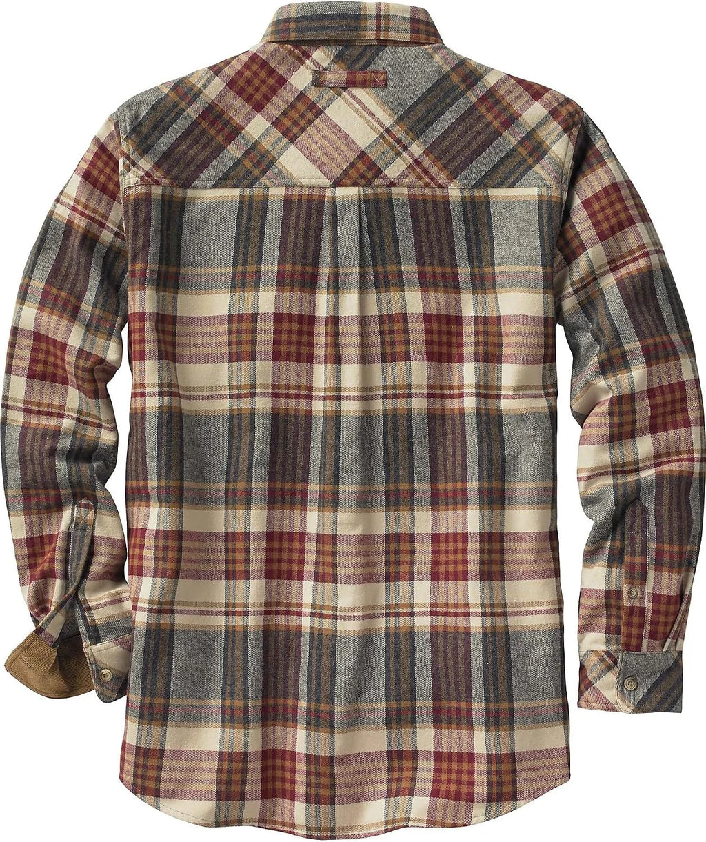 Legendary Whitetails Mens Flannel Long Sleeve Button Down 100% Cotton Shirt