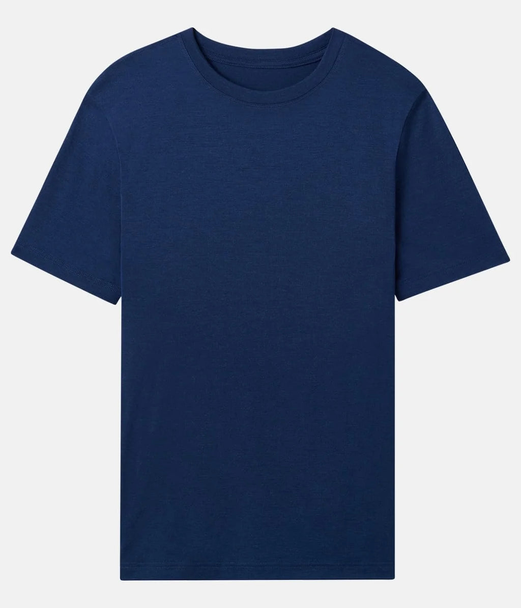 Thermowave Merino Life 100% Merino Wool Short Sleeve Shirt - Extra Light Crewneck T-Shirt 4-Season Thermo Shirt