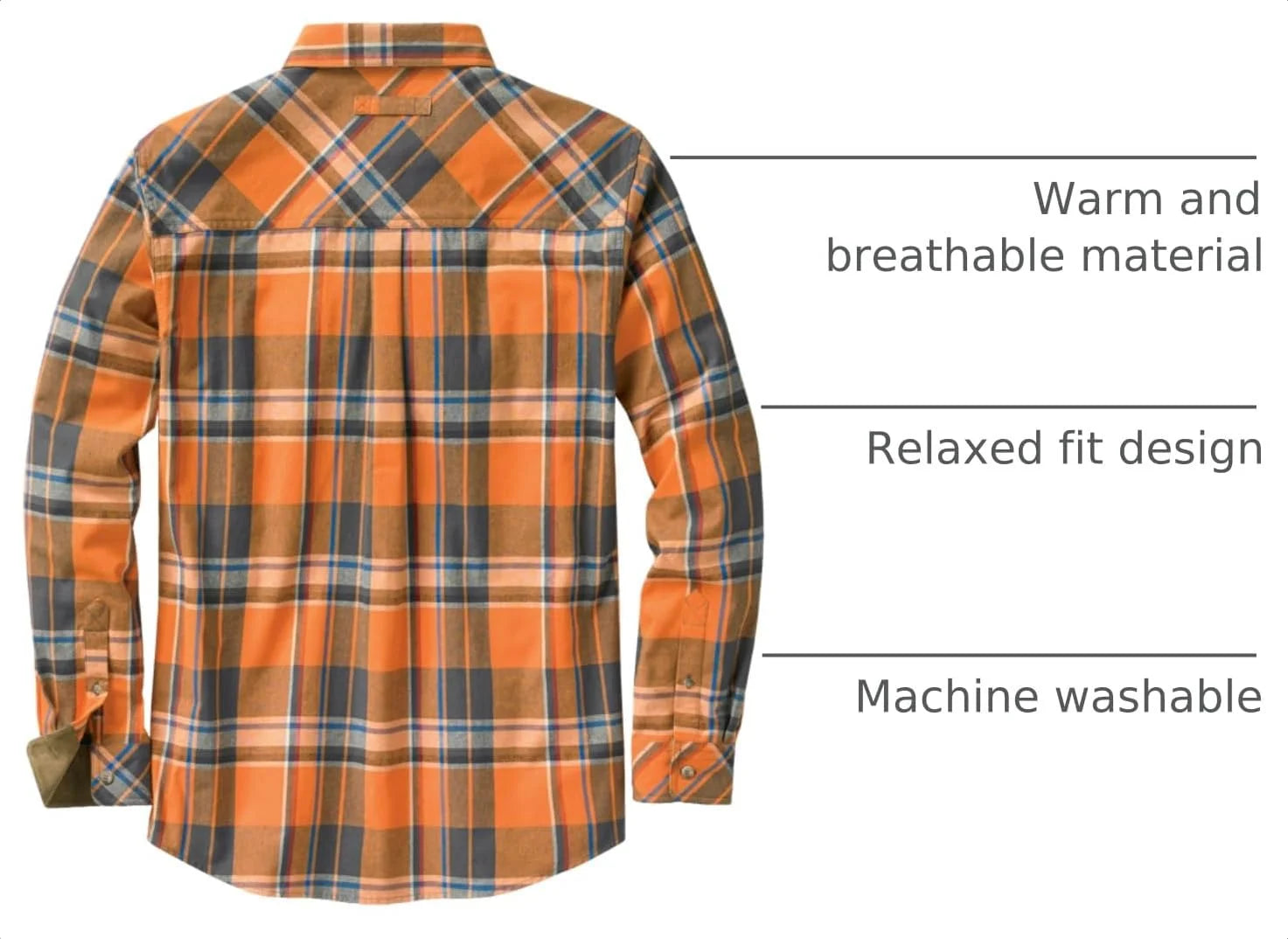 Legendary Whitetails Mens Flannel Long Sleeve Button Down 100% Cotton Shirt