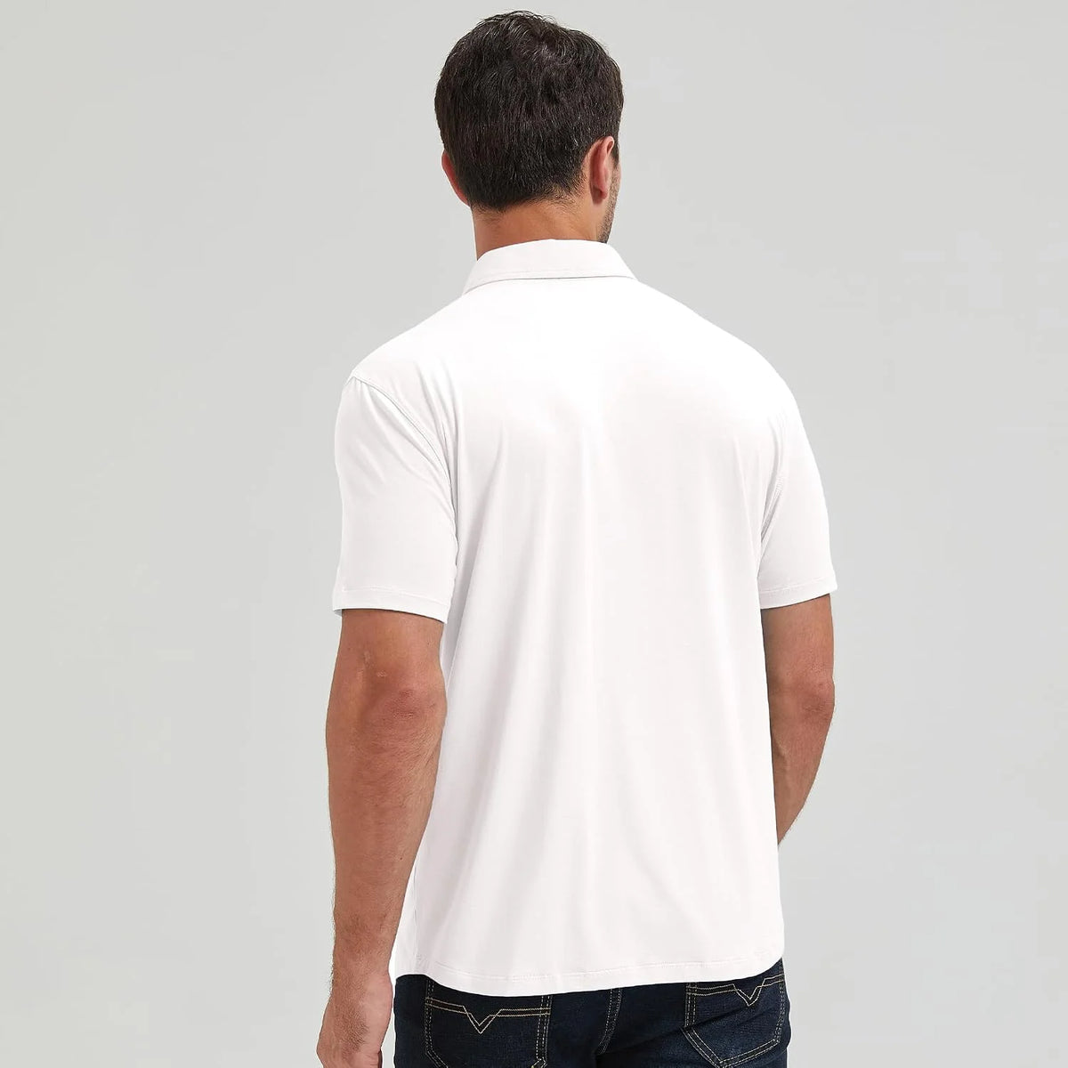 netdraw Men's Ultra Soft Bamboo Viscose Polo Curved Hem S-3XL