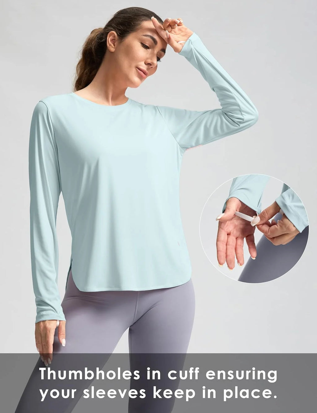 G Gradual Women's Sun Shirts UPF 50+ Long Sleeve Workout Hiking Tops