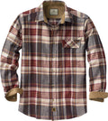 Legendary Whitetails Mens Flannel Long Sleeve Button Down 100% Cotton Shirt