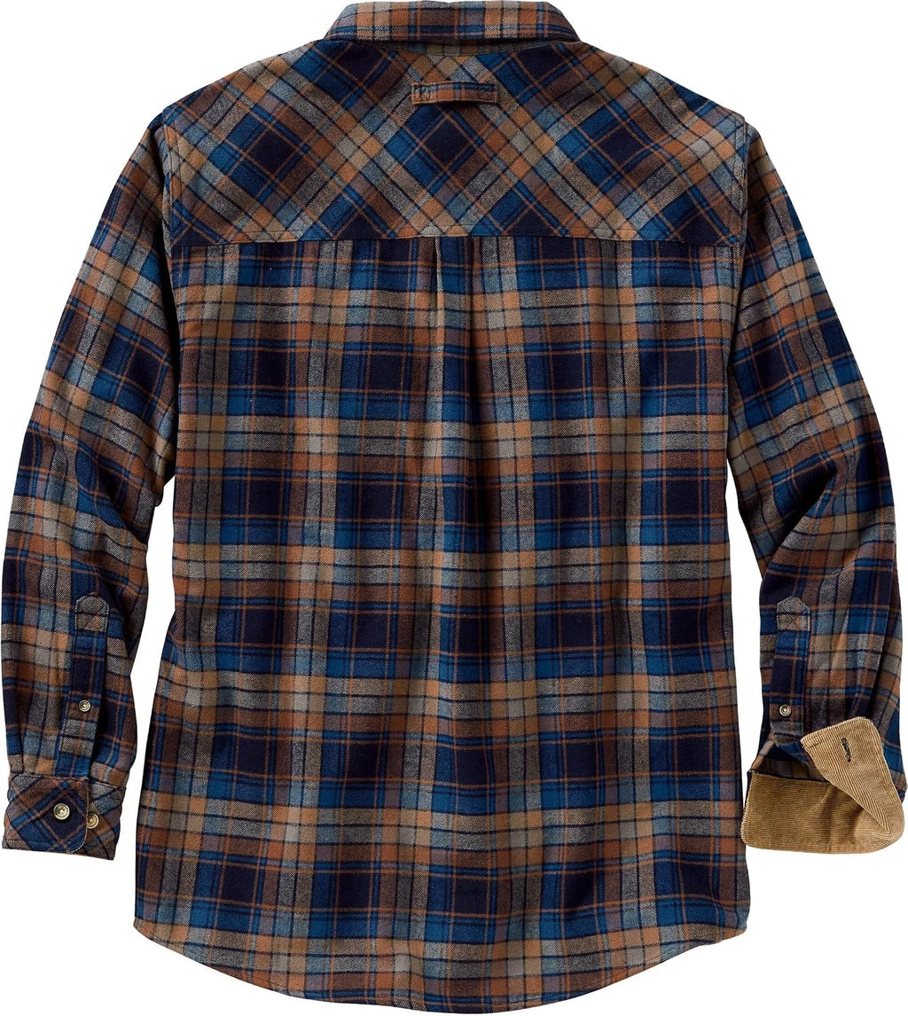 Legendary Whitetails Mens Flannel Long Sleeve Button Down 100% Cotton Shirt