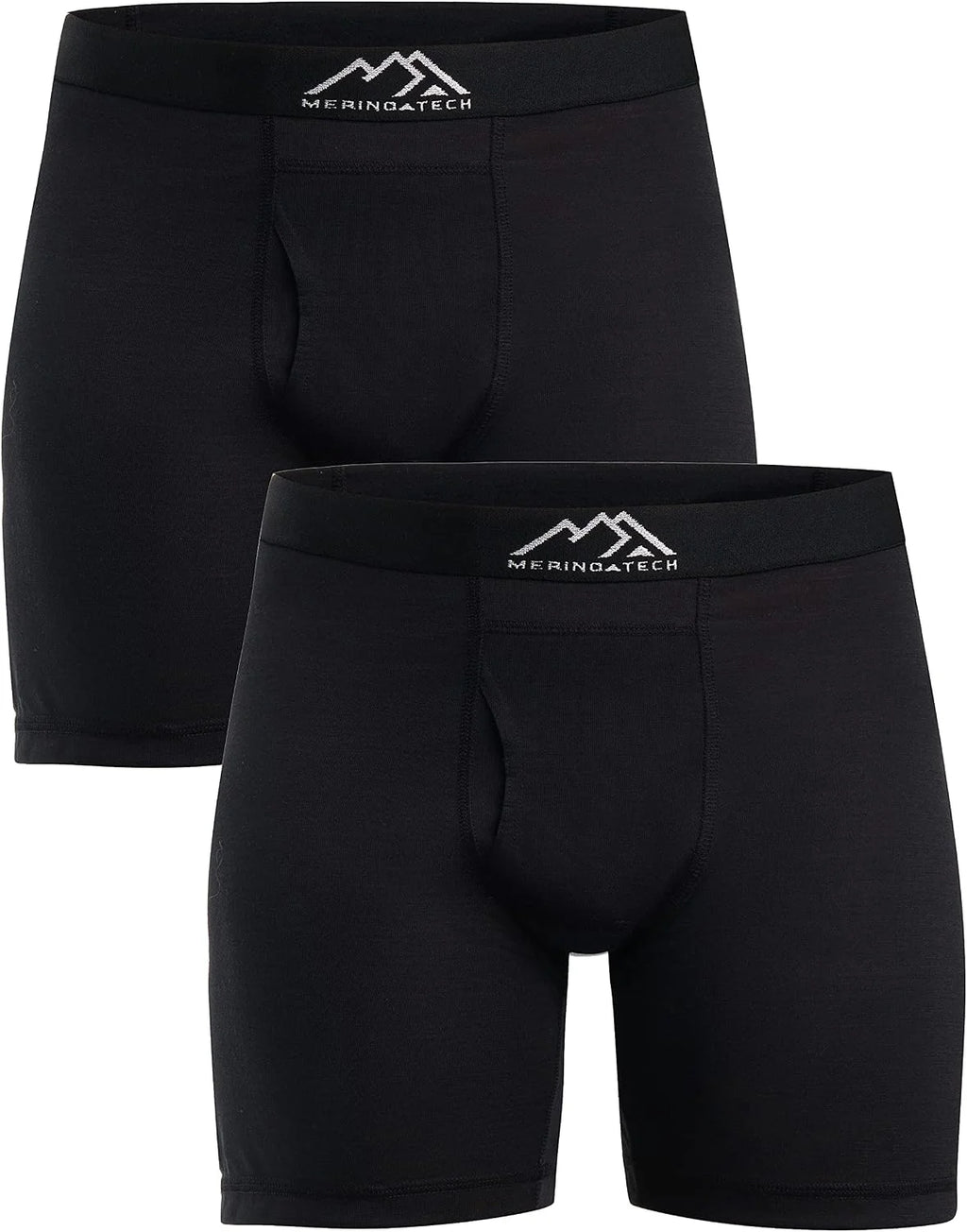 100% Merino Wool Underwear Mens - 1-2 Pack Boxer Briefs for Men 17.5um
