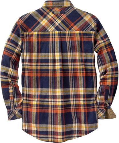 Legendary Whitetails Mens Flannel Long Sleeve Button Down 100% Cotton Shirt