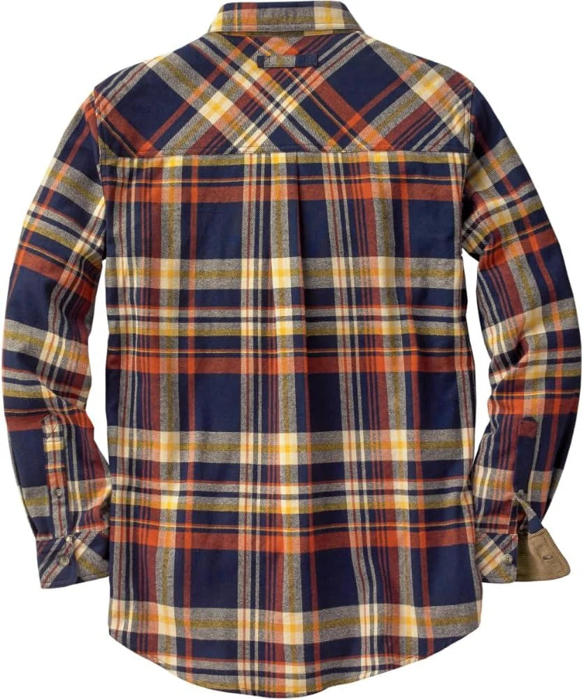 Legendary Whitetails Mens Flannel Long Sleeve Button Down 100% Cotton Shirt