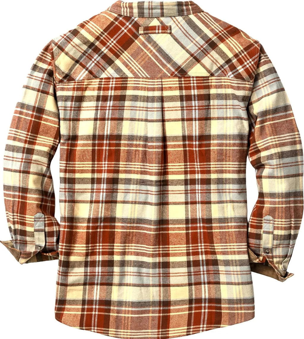 Legendary Whitetails Mens Flannel Long Sleeve Button Down 100% Cotton Shirt