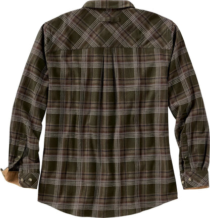 Legendary Whitetails Mens Flannel Long Sleeve Button Down 100% Cotton Shirt