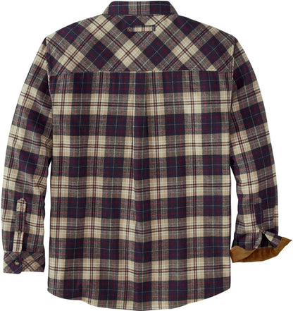Legendary Whitetails Mens Flannel Long Sleeve Button Down 100% Cotton Shirt