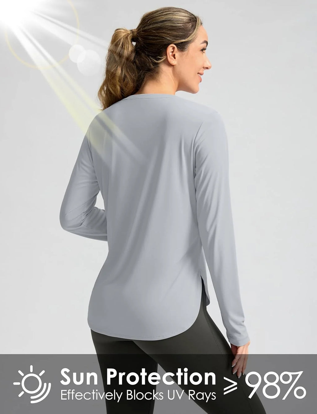 G Gradual Women's Sun Shirts UPF 50+ Long Sleeve Workout Hiking Tops