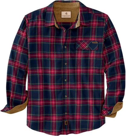 Legendary Whitetails Mens Flannel Long Sleeve Button Down 100% Cotton Shirt