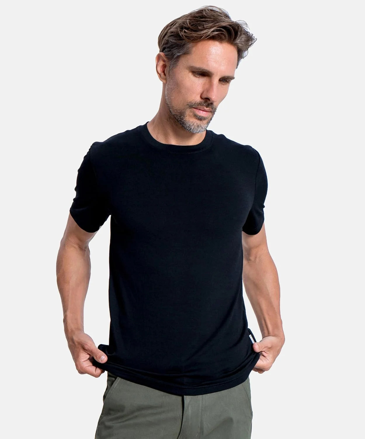 Thermowave Merino Life 100% Merino Wool Short Sleeve Shirt - Extra Light Crewneck T-Shirt 4-Season Thermo Shirt