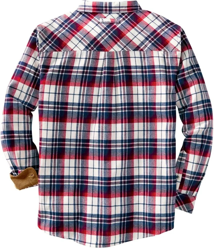 Legendary Whitetails Mens Flannel Long Sleeve Button Down 100% Cotton Shirt
