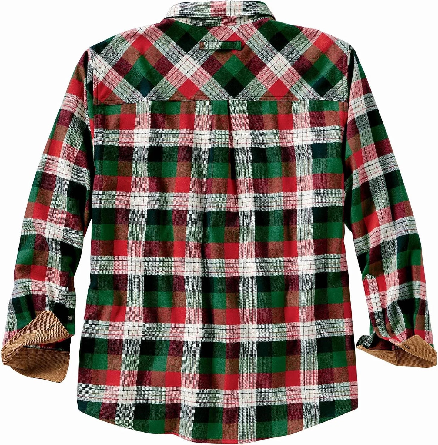 Legendary Whitetails Mens Flannel Long Sleeve Button Down 100% Cotton Shirt