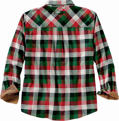Legendary Whitetails Mens Flannel Long Sleeve Button Down 100% Cotton Shirt