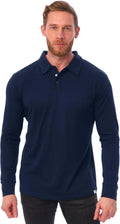 100% Merino Wool Polo Shirt Men - Short & Long Sleeve Shirt Base Later