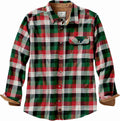 Legendary Whitetails Mens Flannel Long Sleeve Button Down 100% Cotton Shirt