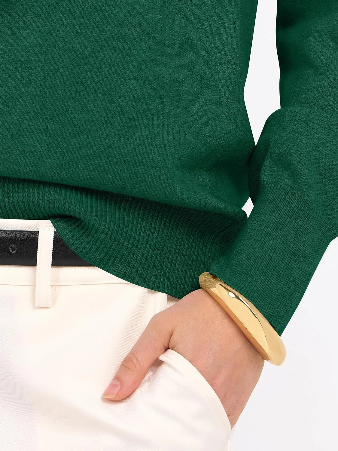 ANRABESS Women’s Fall Long Sleeve V Neck Light Sweaters