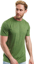 100% Merino Wool T-Shirt Men - Short Sleeve Undershirt Base Layer Top