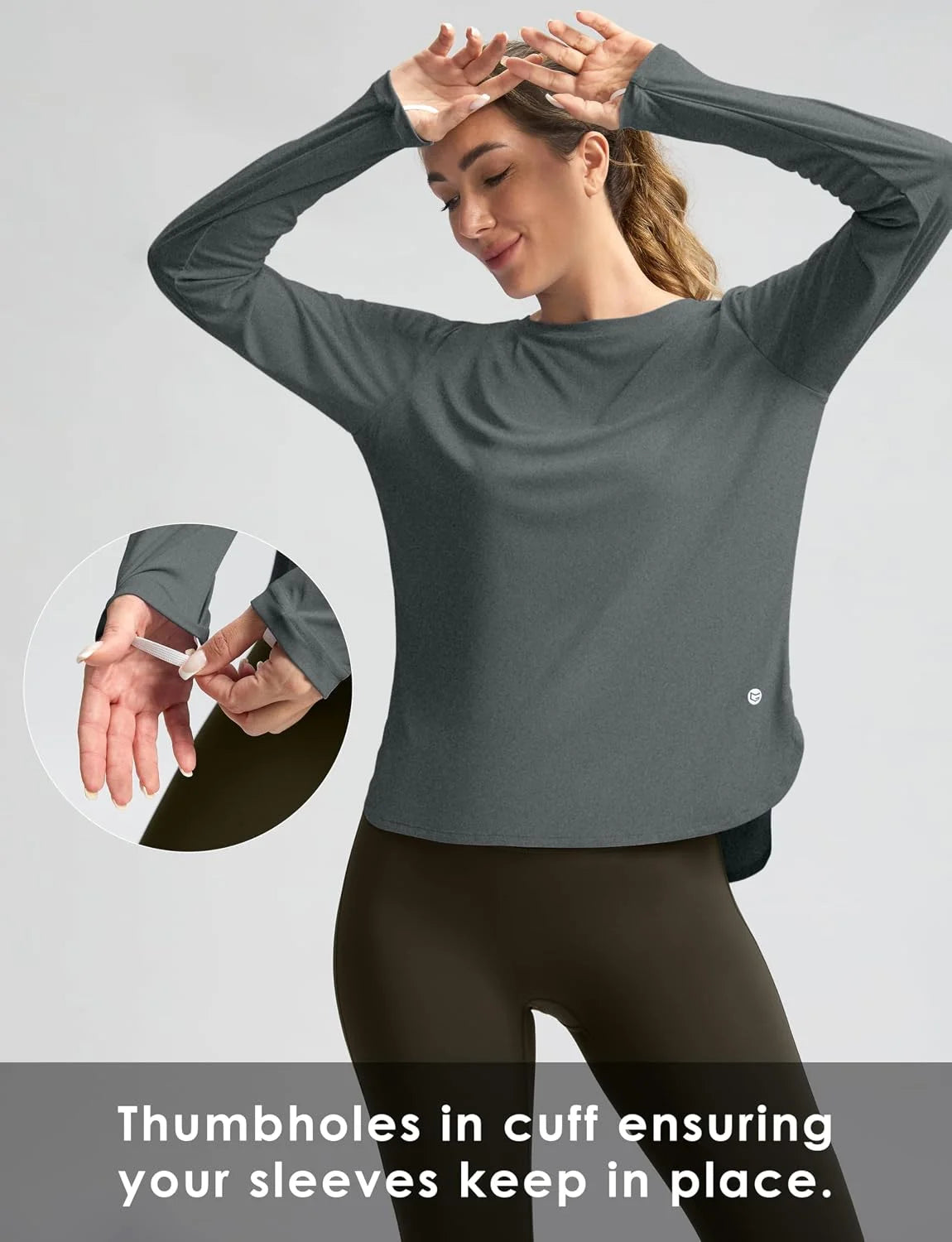 G Gradual Women's Sun Shirts UPF 50+ Long Sleeve Workout Hiking Tops