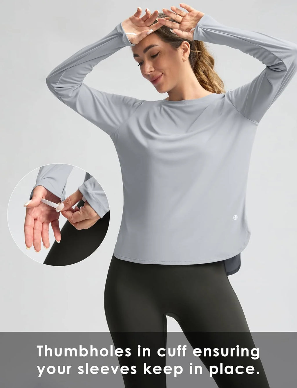 G Gradual Women's Sun Shirts UPF 50+ Long Sleeve Workout Hiking Tops