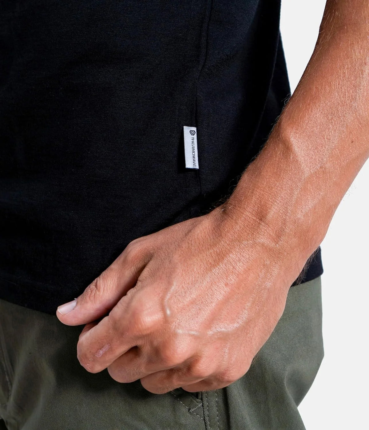 Thermowave Merino Life 100% Merino Wool Short Sleeve Shirt - Extra Light Crewneck T-Shirt 4-Season Thermo Shirt