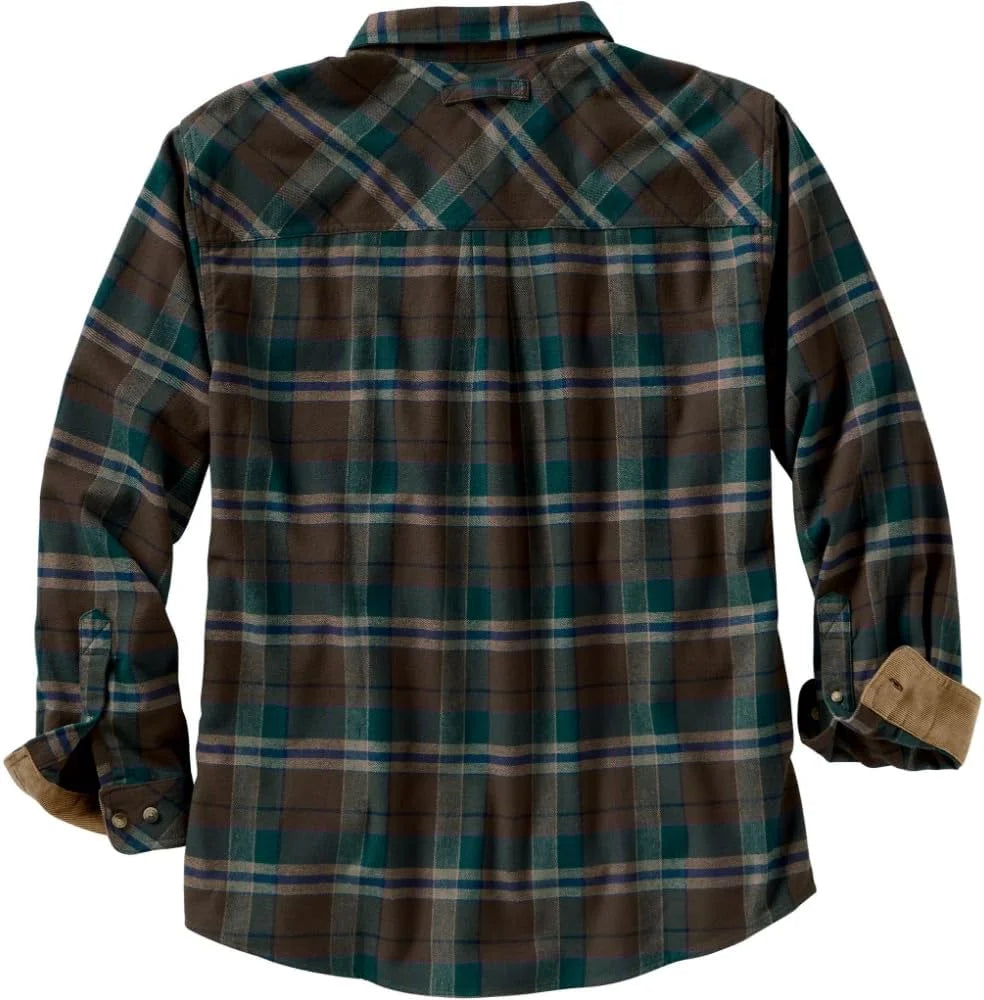 Legendary Whitetails Mens Flannel Long Sleeve Button Down 100% Cotton Shirt