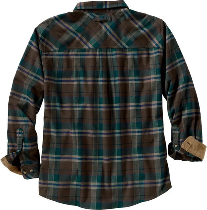 Legendary Whitetails Mens Flannel Long Sleeve Button Down 100% Cotton Shirt