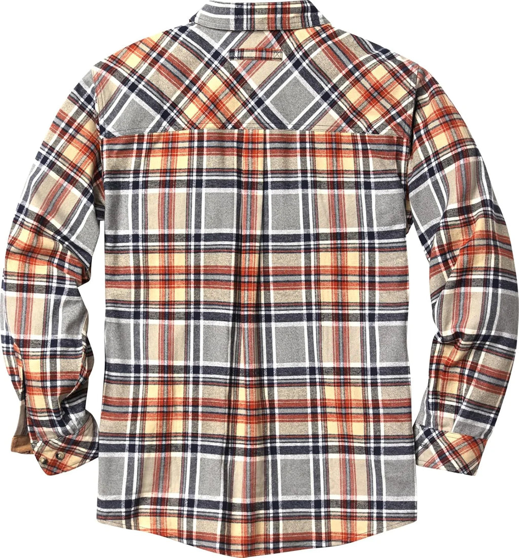 Legendary Whitetails Mens Flannel Long Sleeve Button Down 100% Cotton Shirt