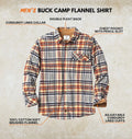 Legendary Whitetails Mens Flannel Long Sleeve Button Down 100% Cotton Shirt