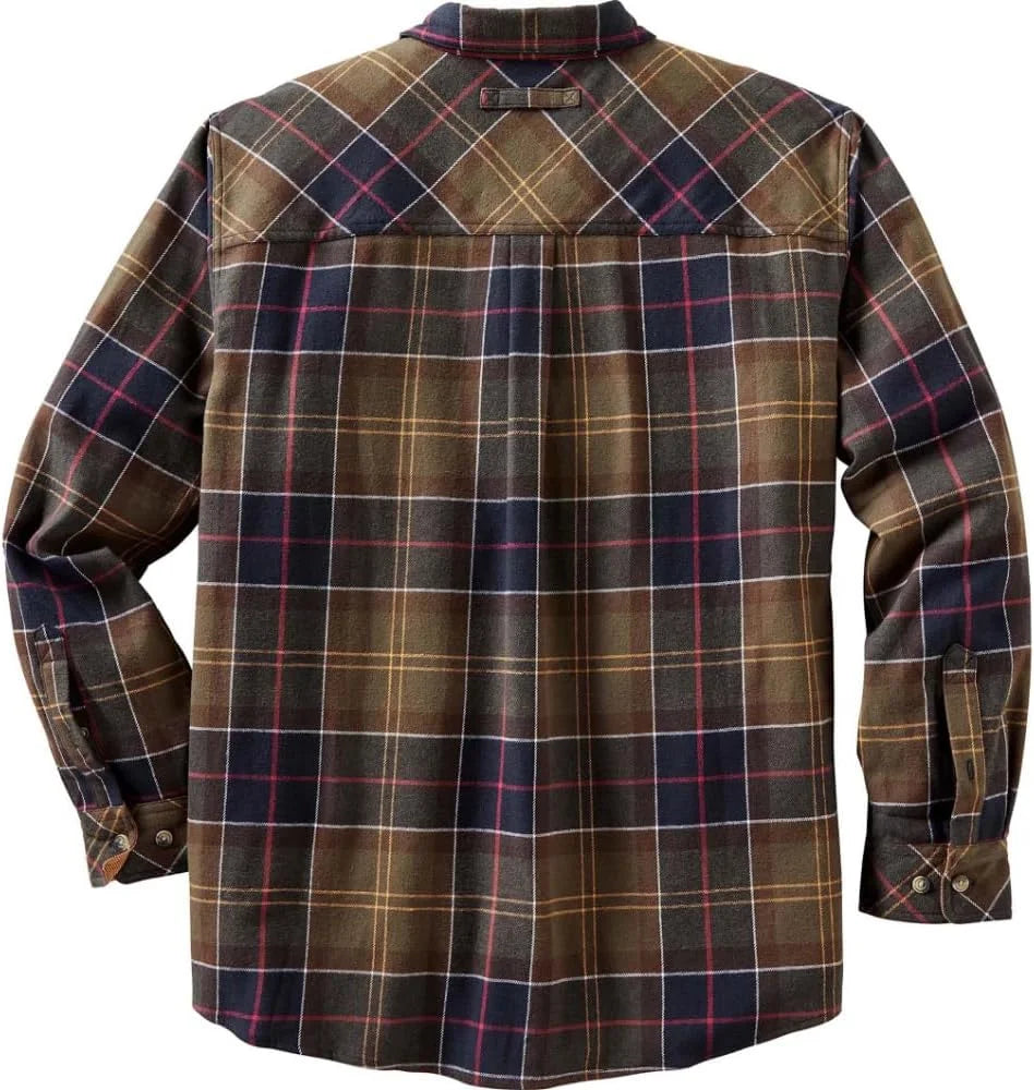 Legendary Whitetails Mens Flannel Long Sleeve Button Down 100% Cotton Shirt