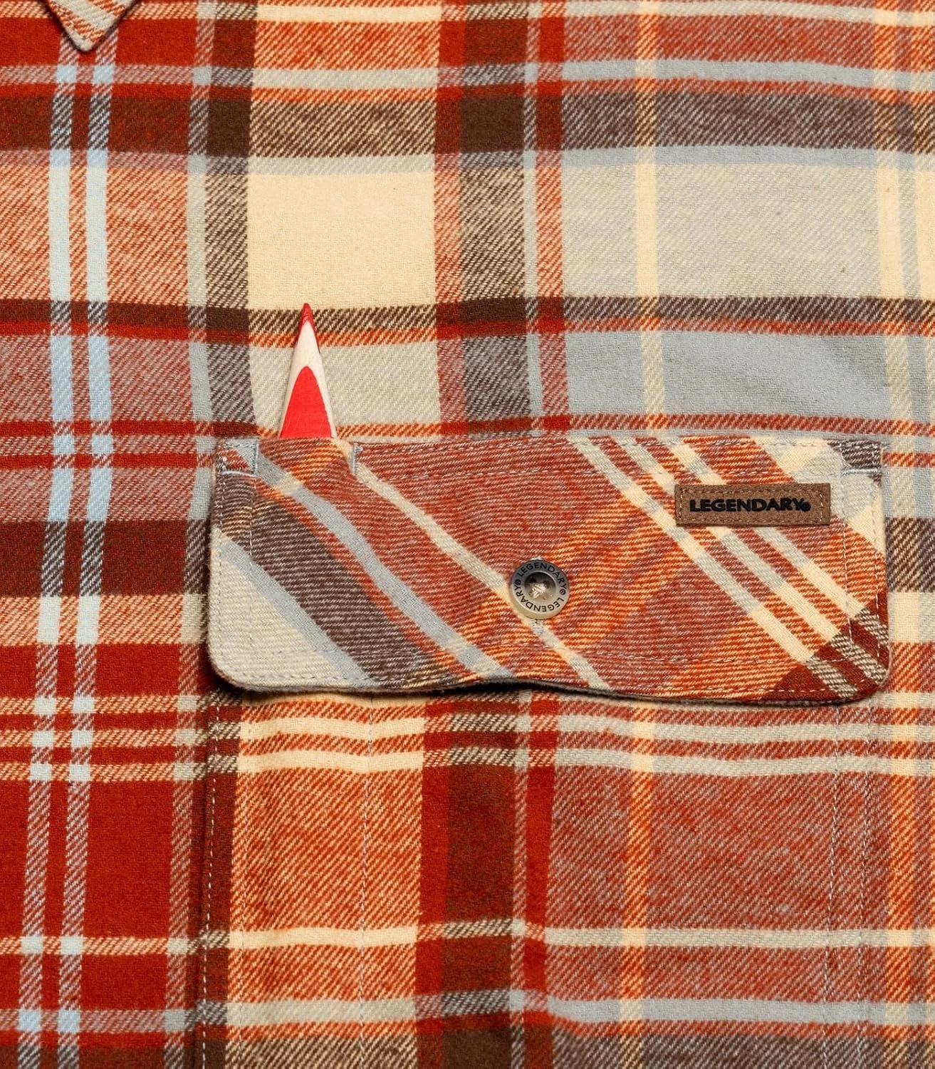 Legendary Whitetails Mens Flannel Long Sleeve Button Down 100% Cotton Shirt