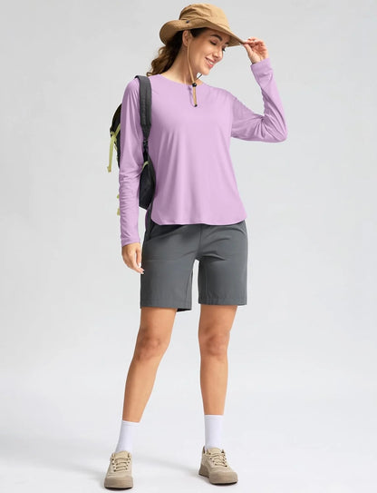 G Gradual Women's Sun Shirts UPF 50+ Long Sleeve Workout Hiking Tops