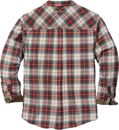 Legendary Whitetails Mens Flannel Long Sleeve Button Down 100% Cotton Shirt