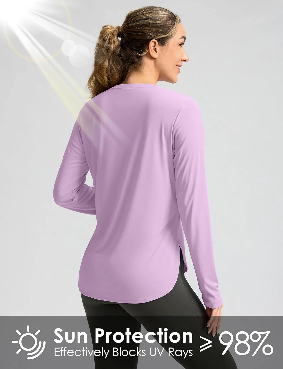 G Gradual Women's Sun Shirts UPF 50+ Long Sleeve Workout Hiking Tops
