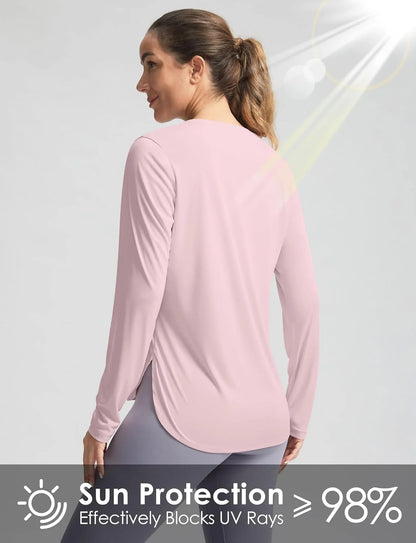 G Gradual Women's Sun Shirts UPF 50+ Long Sleeve Workout Hiking Tops