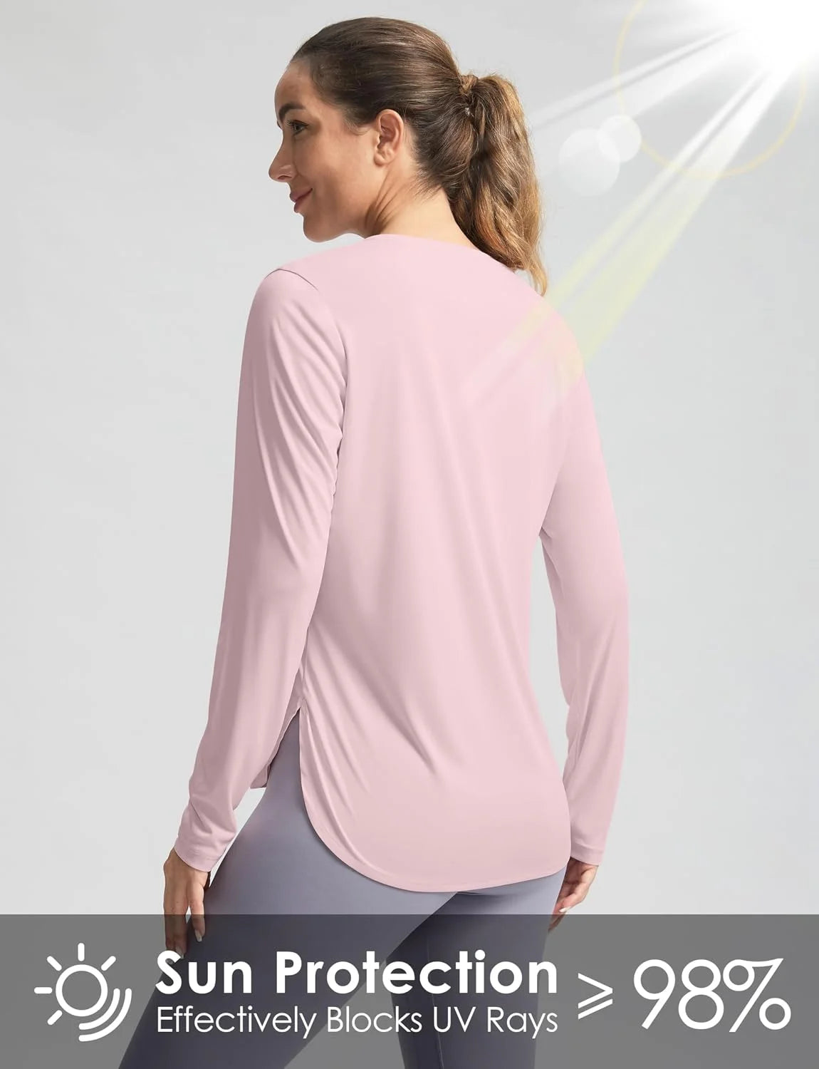G Gradual Women's Sun Shirts UPF 50+ Long Sleeve Workout Hiking Tops