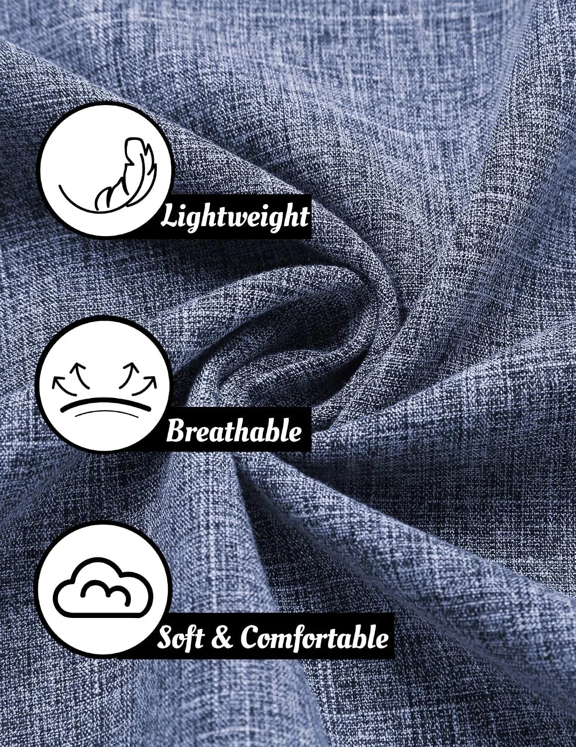 COOFANDY Men's Linen Shirts Short Sleeve Casual Shirts Button Down Shirt for Men Beach Summer Wedding Shirt