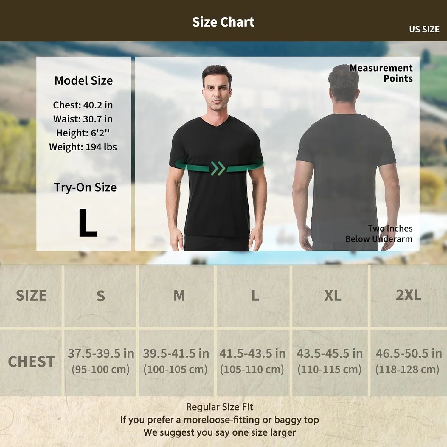 Merino Protect 100% Merino Wool V-Neck T Shirts for Men Odor Resistance Base Layer Hiking Travel T-Shirt Soft Undershirt
