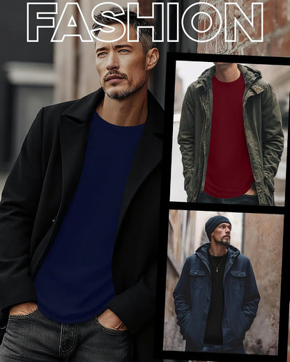 3 Pack Mens Thermal Shirts