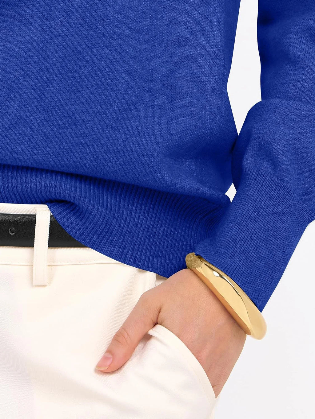 ANRABESS Women’s Fall Long Sleeve V Neck Light Sweaters