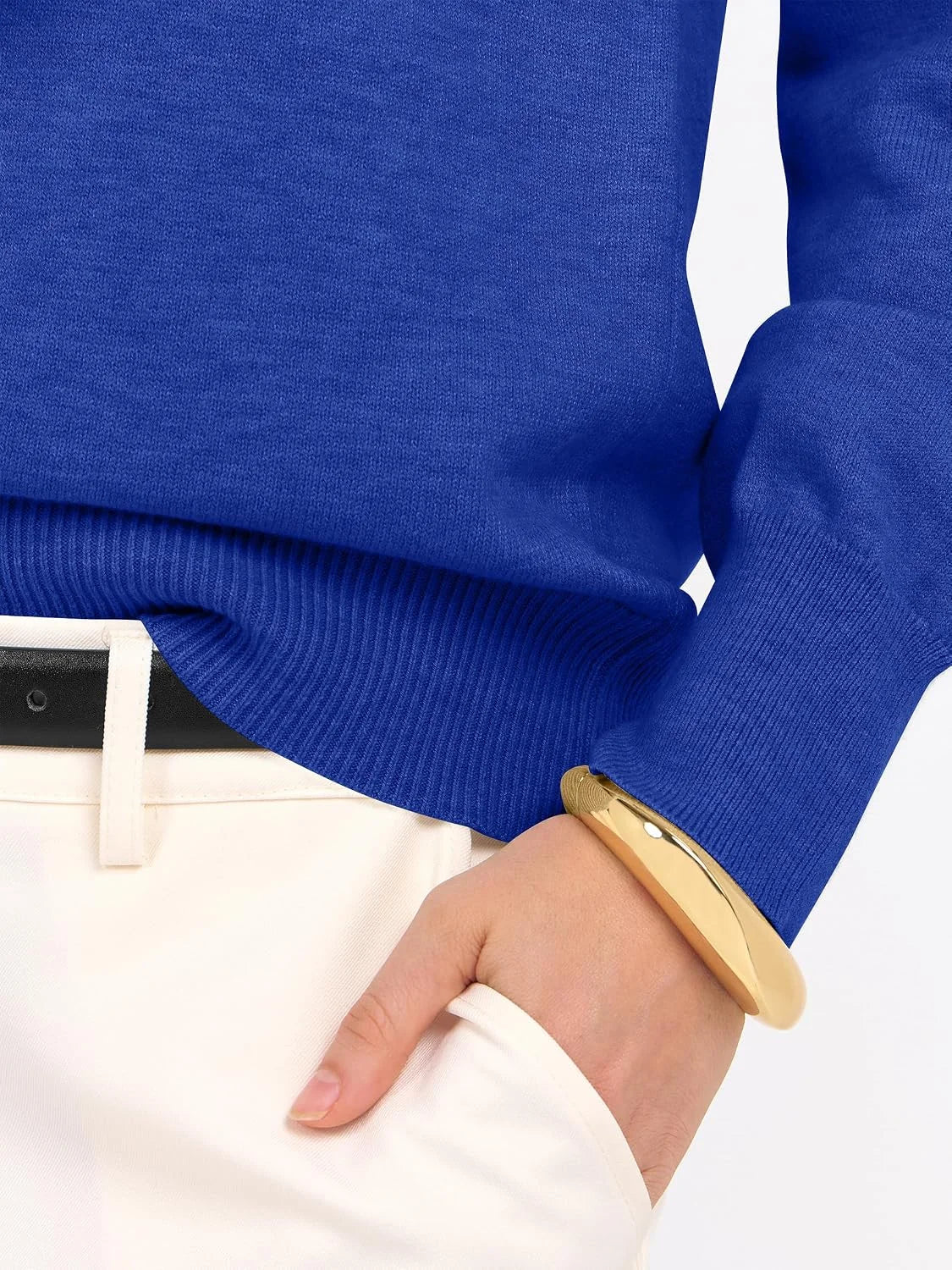 ANRABESS Women’s Fall Long Sleeve V Neck Light Sweaters